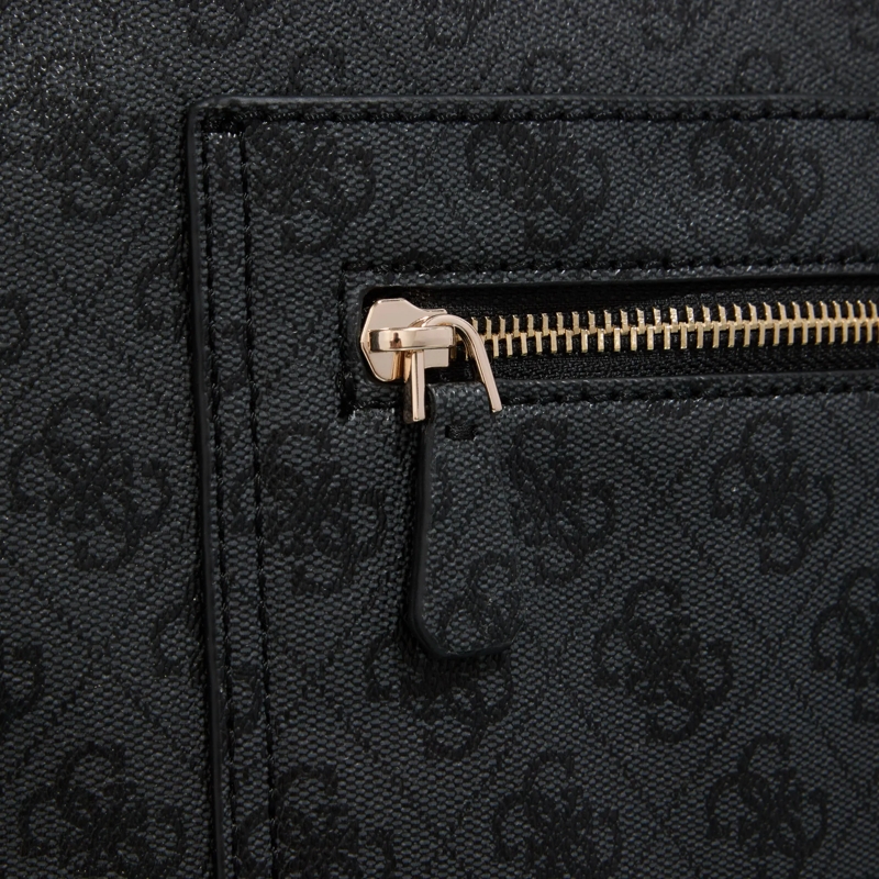 Guess Shopper Power Play Large Tech Tote Coal Logo(Image 4)