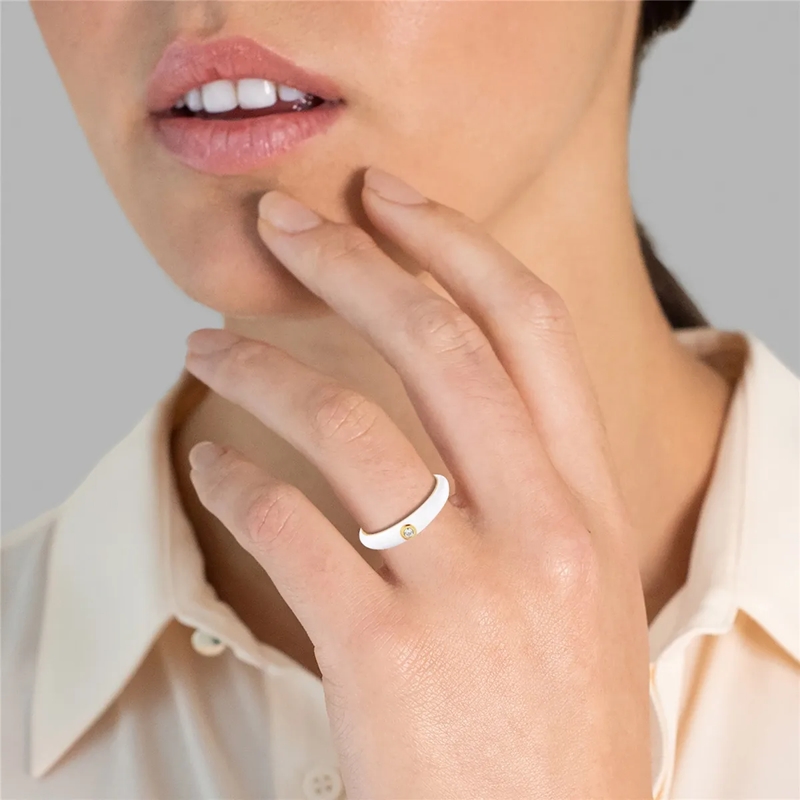 Glanzstücke München Ring Sterling Silber Ring Zirkonia gold(Image 2)