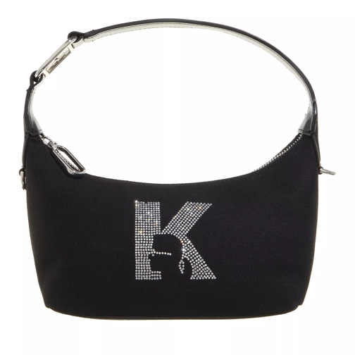 Karl Lagerfeld Jeans Party Shoulder Bag Black Schultertasche