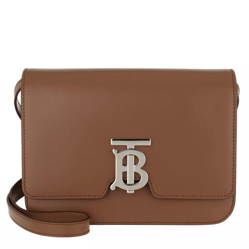 Burberry TB Small Bag Leather Malt Brown Crossbody Bag