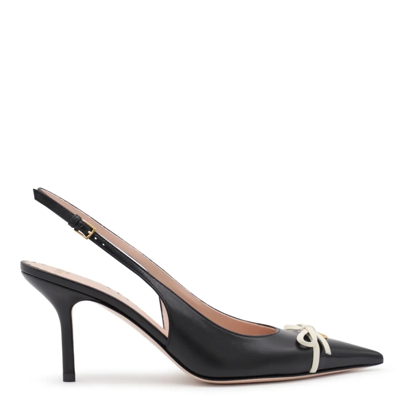 Valentino Garavani Pumps Black Leather Pumps Black