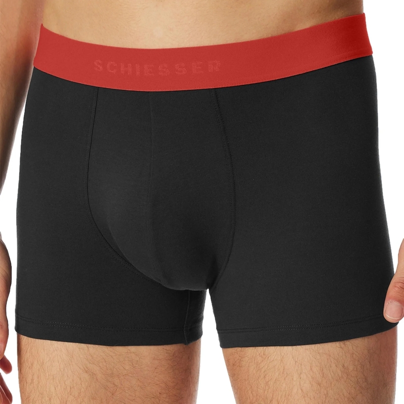 SCHIESSER  3PACK Shorts 3er Pack schwarz(Image 2)