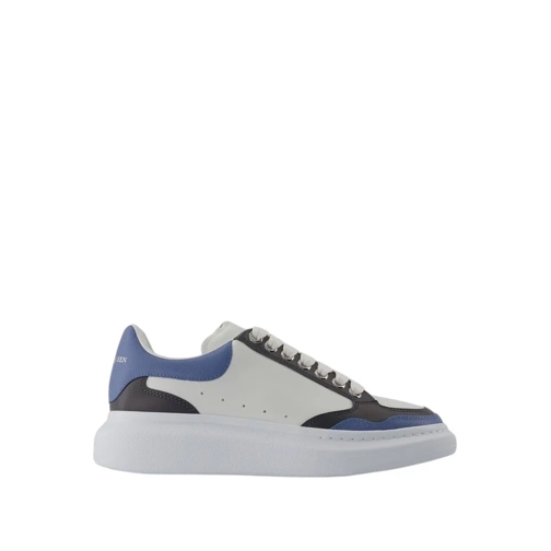 Alexander McQueen Low-Top Sneaker Retro Oversized Sneakers - Leather - Blue Blue