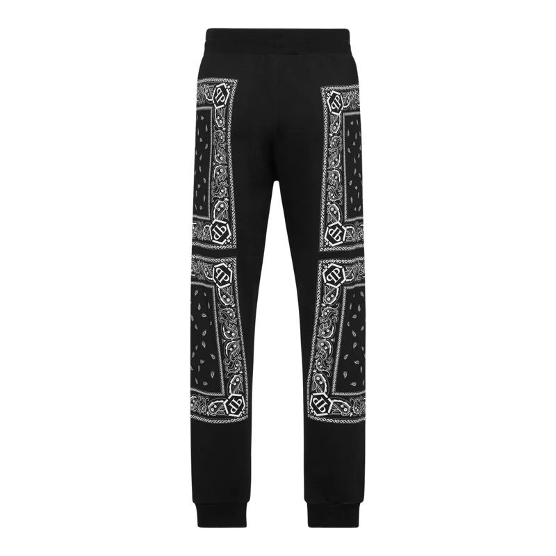 Philipp Plein Jogginghose Jogginghosen Paisley schwarz(Image 3)