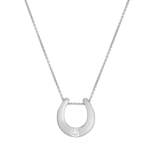 VOLARE Necklace with Pendant Platinum Short Necklace