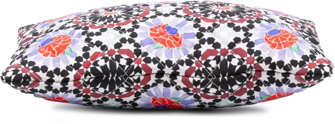 Thumbnail - Chanel Clutches - 2014-2015 Paris Dubai Medium Printed Canvas Cosmet - Gr. unisize - in Weiß - für Damen