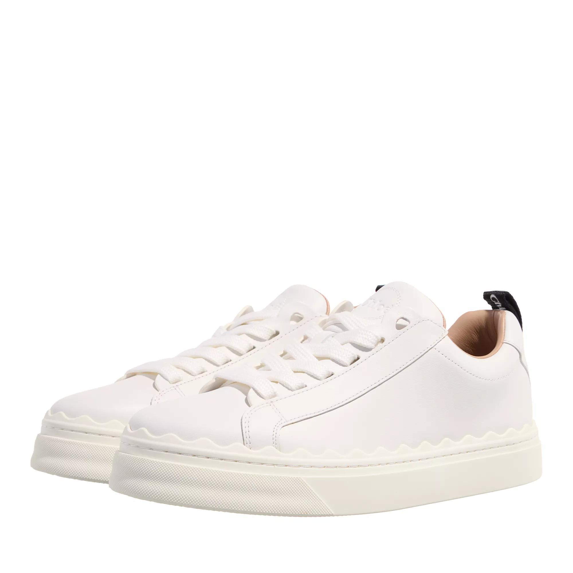 Chloe Lauren White Low Top Sneaker