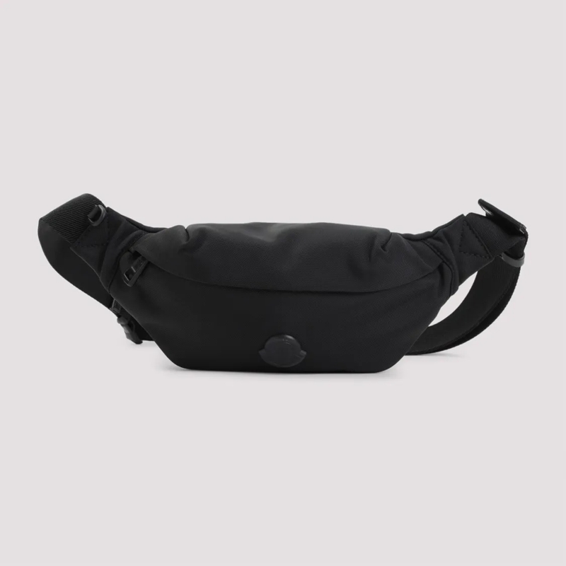 Moncler Gürteltasche Streamlined Belt Bag With Logo Emblem Black