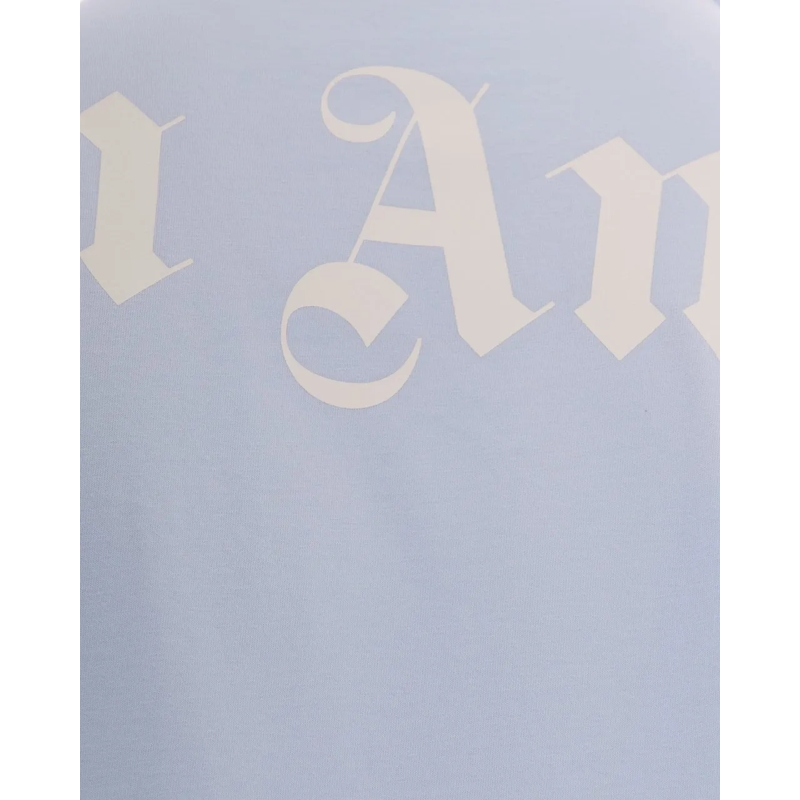 Palm Angels T-shirt T-Shirts And Polos Baby Blue Off White hellblau(Image 2)