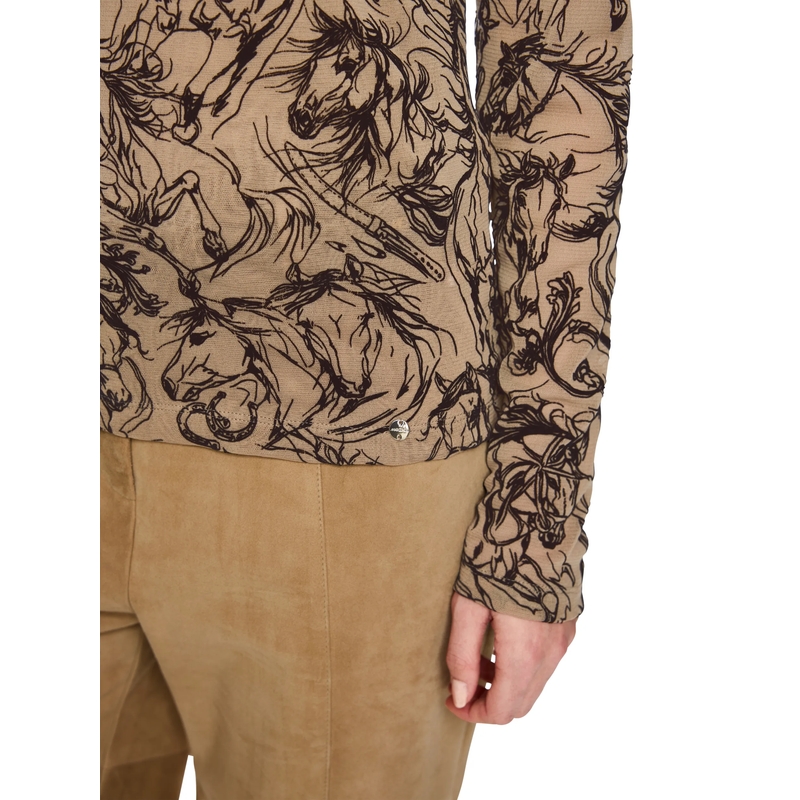 Marc Cain Longsleeve T-Shirt tannin(Image 5)