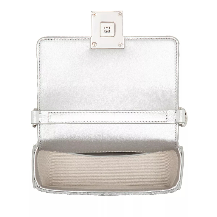 Silver grey clutch online handbags