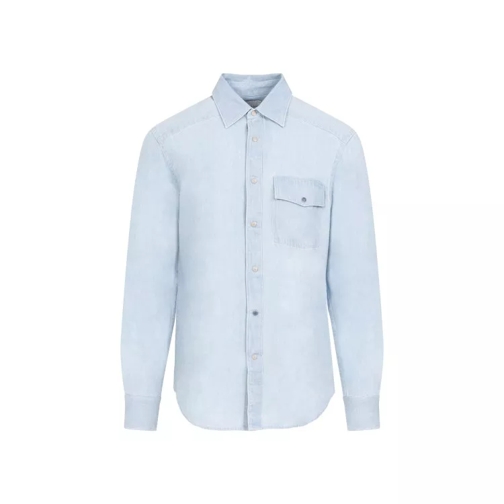 Paul Smith Light Blue Denim Shirt Blue 