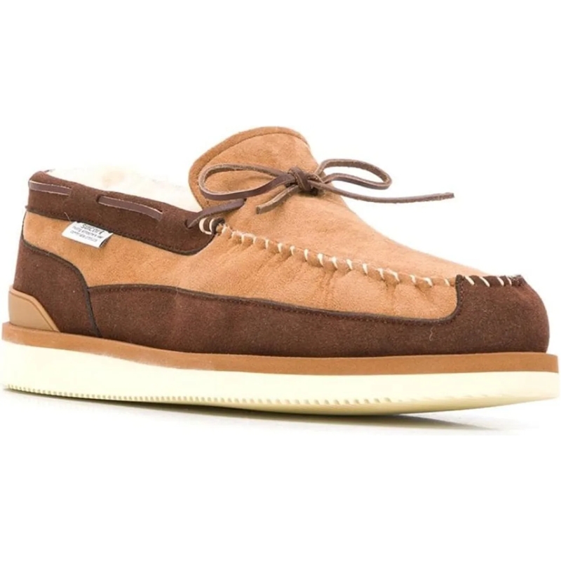 Suicoke Low-Top-Sneaker Shearling-lined Loafers braun (Image 2)