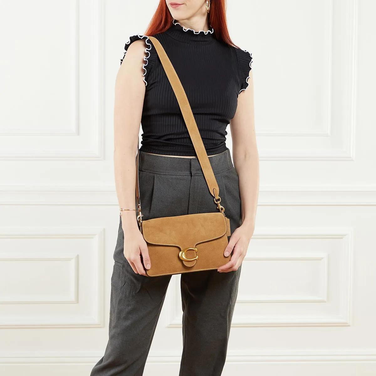 Coach Hobo bags Suede Chain Tabby;Brass Sand in beige