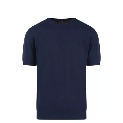 Drumohr Sponge T-Shirt Blue 