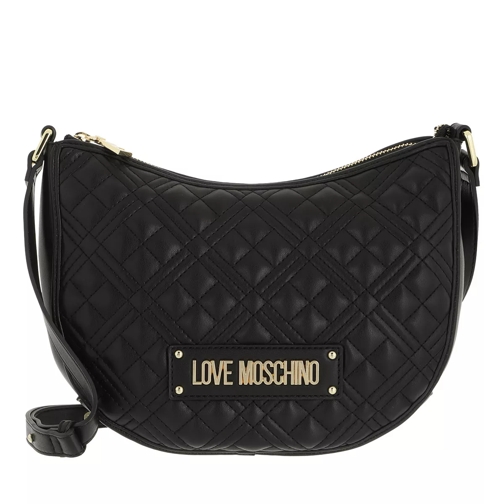 Love Moschino Borsa Quilted Pu  Nero Hobo Bag