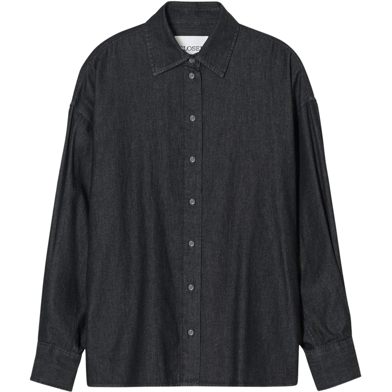 Closed Bluse Closed Cape Blouses Grijs C94619-191-27 grau