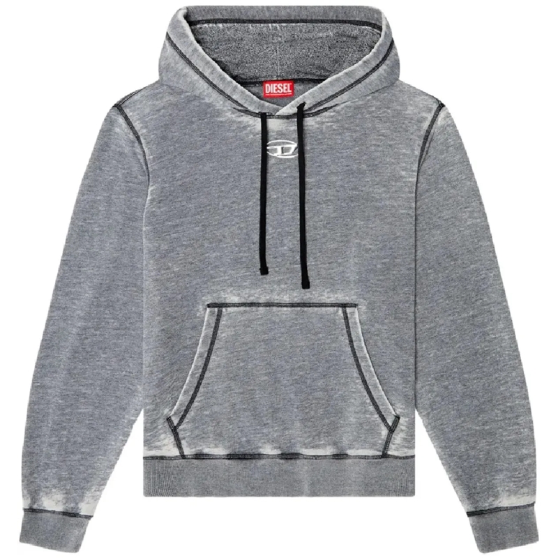Diesel  s-ginn-hood-pak felpa divers mehrfarbig