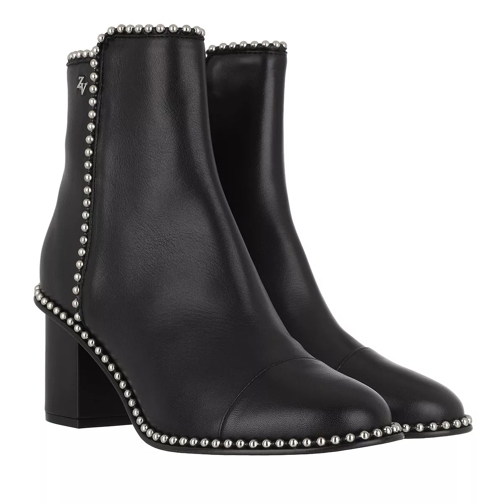 Zadig & Voltaire Lena Smooth Boot Leather Black Ankle Boot