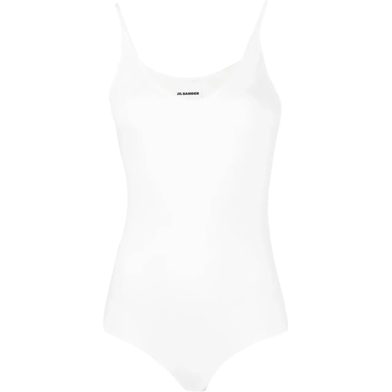 Jil Sander T-Shirt Bodytop White weiß