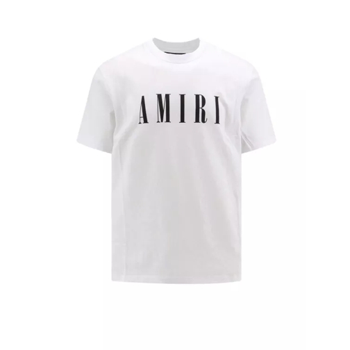 Amiri Cotton T-Shirt With Logo Print White 