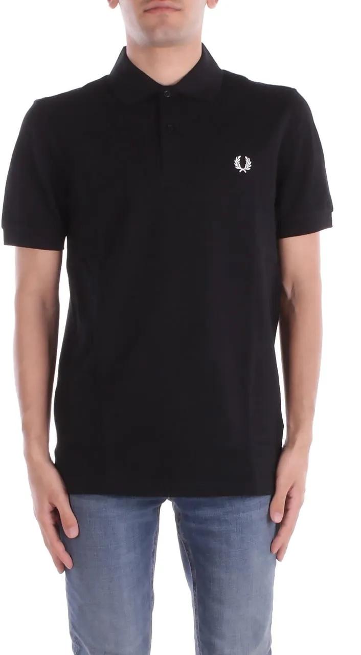 Thumbnail - Fred Perry - T-Shirts And Polos Black - Größe L - schwarz