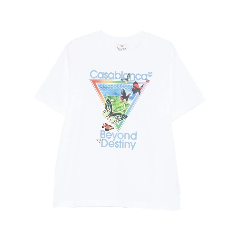 Casablanca  T-Shirt mit grafischem Print Casablanca Tennis Club  Casab