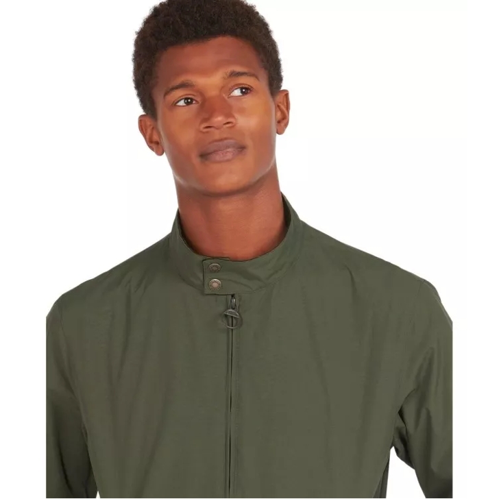 Barbour Royston Olive Green Jacket Green