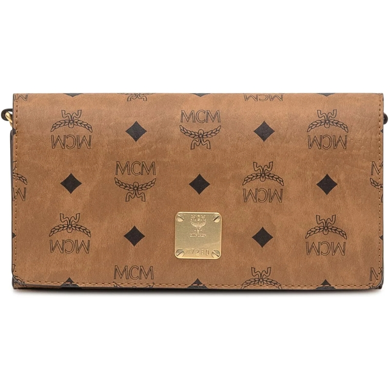 MCM Schultertasche Borsa Crossbody Aren Mini beige