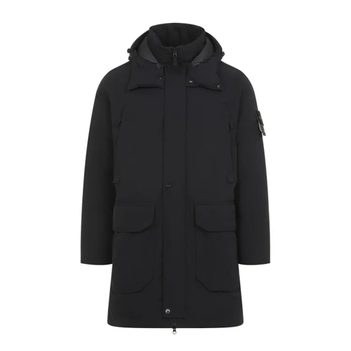 Stone Island Rds Black Polyester Jacket Black Piumini