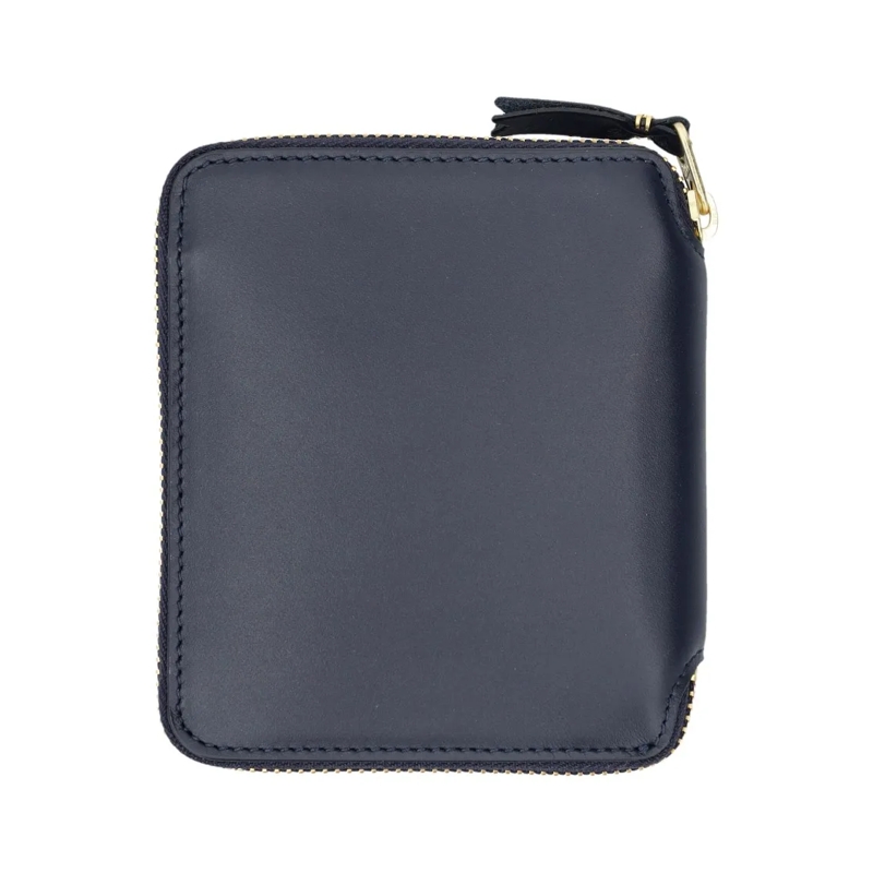 Comme des Garcons Geldbörse Vertical Zip Around Wallet Grey