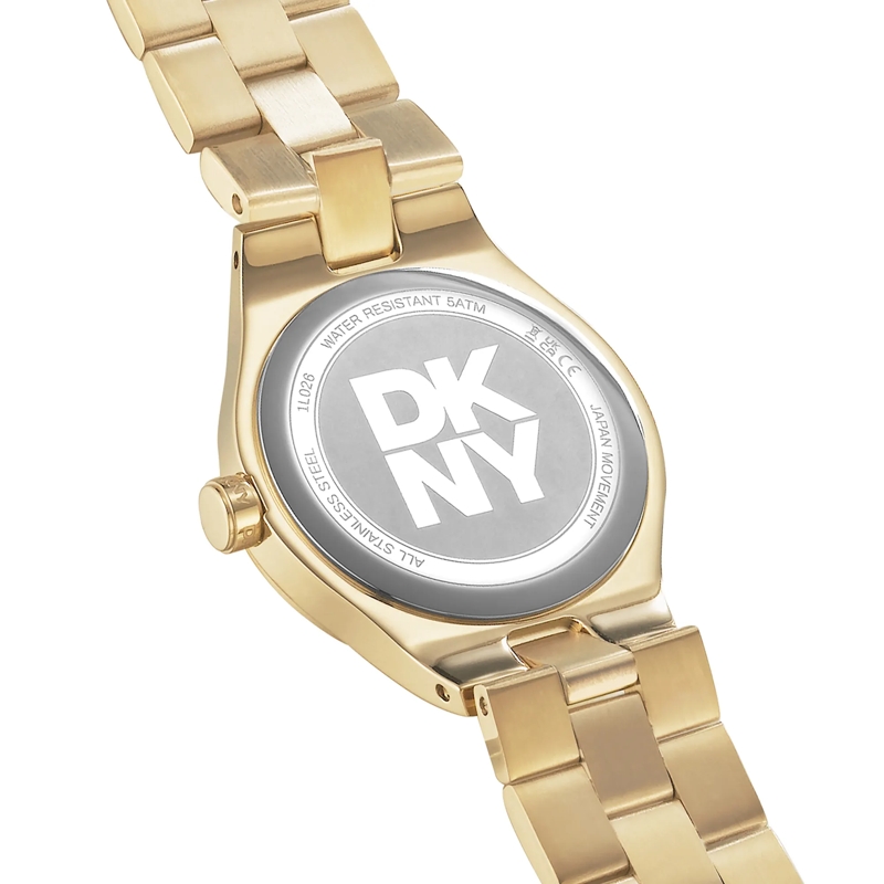 DKNY Quarzuhr Quarzuhr Parsons Midi gold(Image 4)