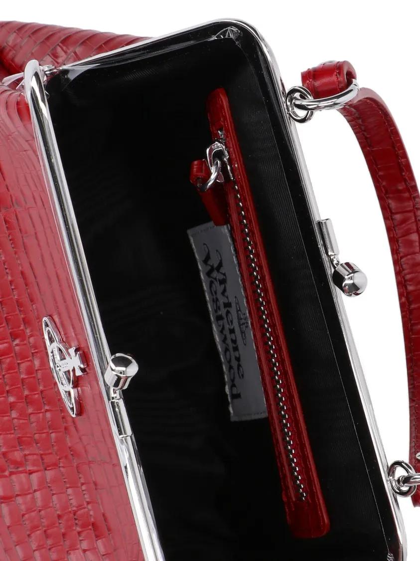 Vivienne Westwood Hobo bags "Granny Frame" Bag Red in rood