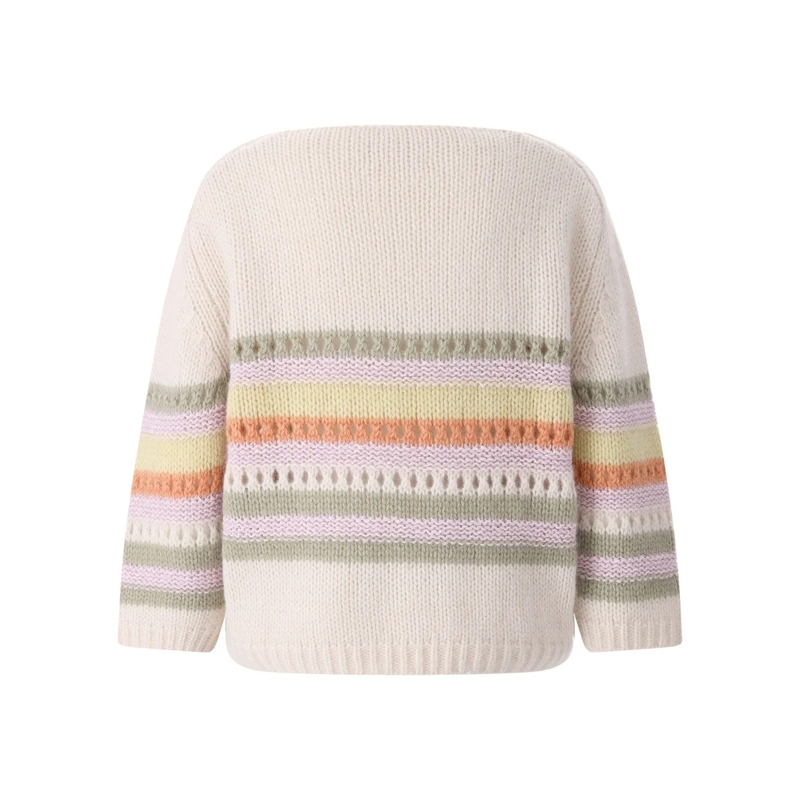 Hemisphere Pullover Pullover aus Kaschmirmix weiß(Image 3)