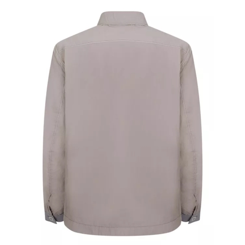 Ten C Zip-Un Grey Shirt Jacket Grey 