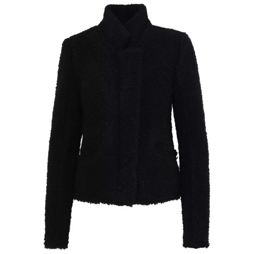 Isabel Marant Graziae' Black Wool Blend Jacket Black 