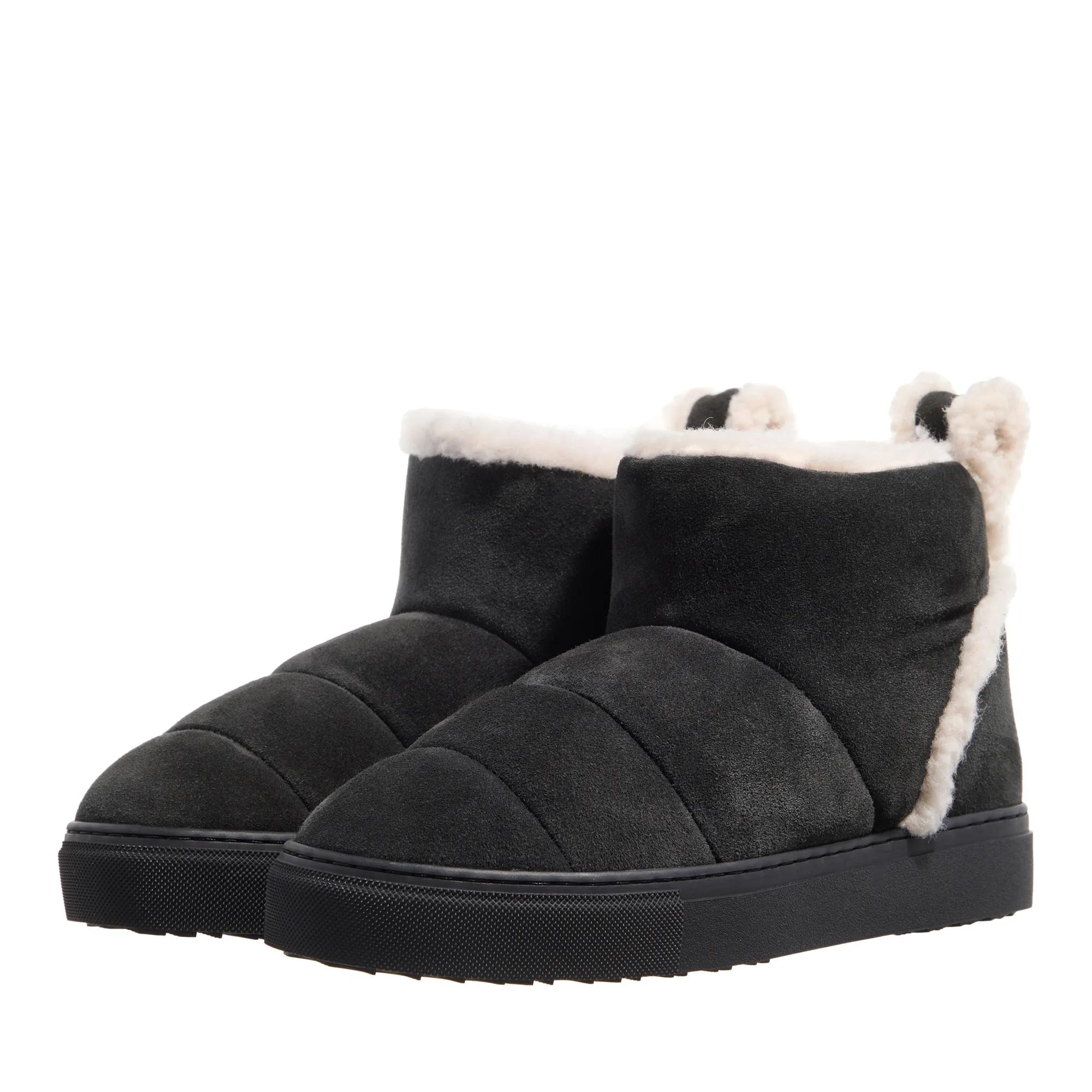 INUIKII Boots & Stiefeletten - Shearling Slipin - Gr. 36 (EU) - in Schwarz - für Damen