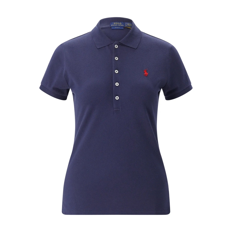 Ralph Lauren Poloshirt Slim-Fit Poloshirt pink(Image 4)