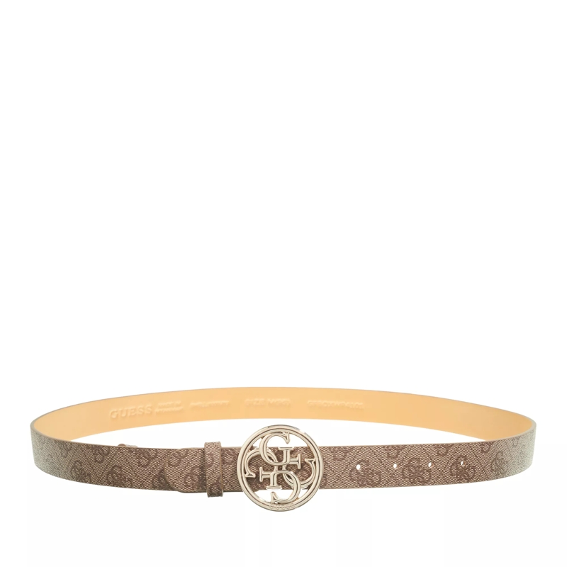 Guess Dünner Gürtel Gift Belt + Keyring Latte Logo(Image 3)