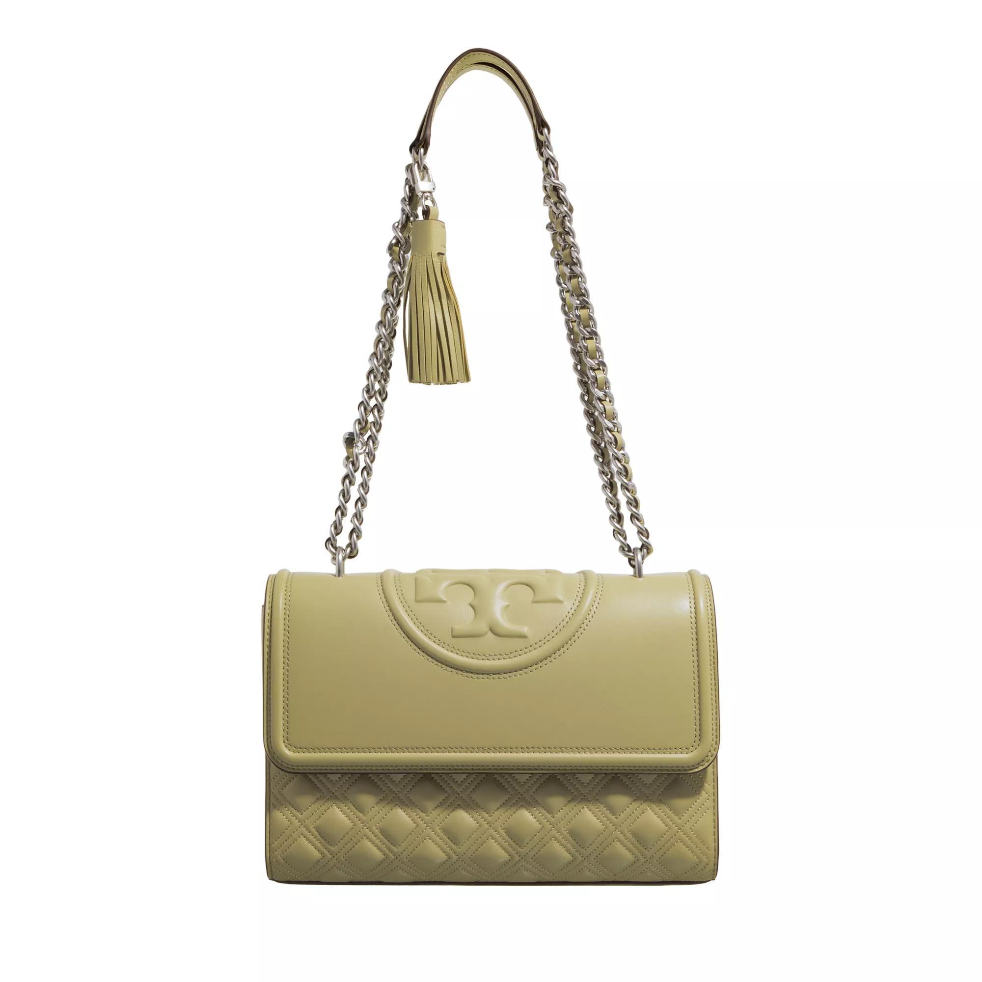 Tory Burch Crossbody Bags - Fleming Convertible Shoulder Bag - Gr. unisize - in Grün - für Damen