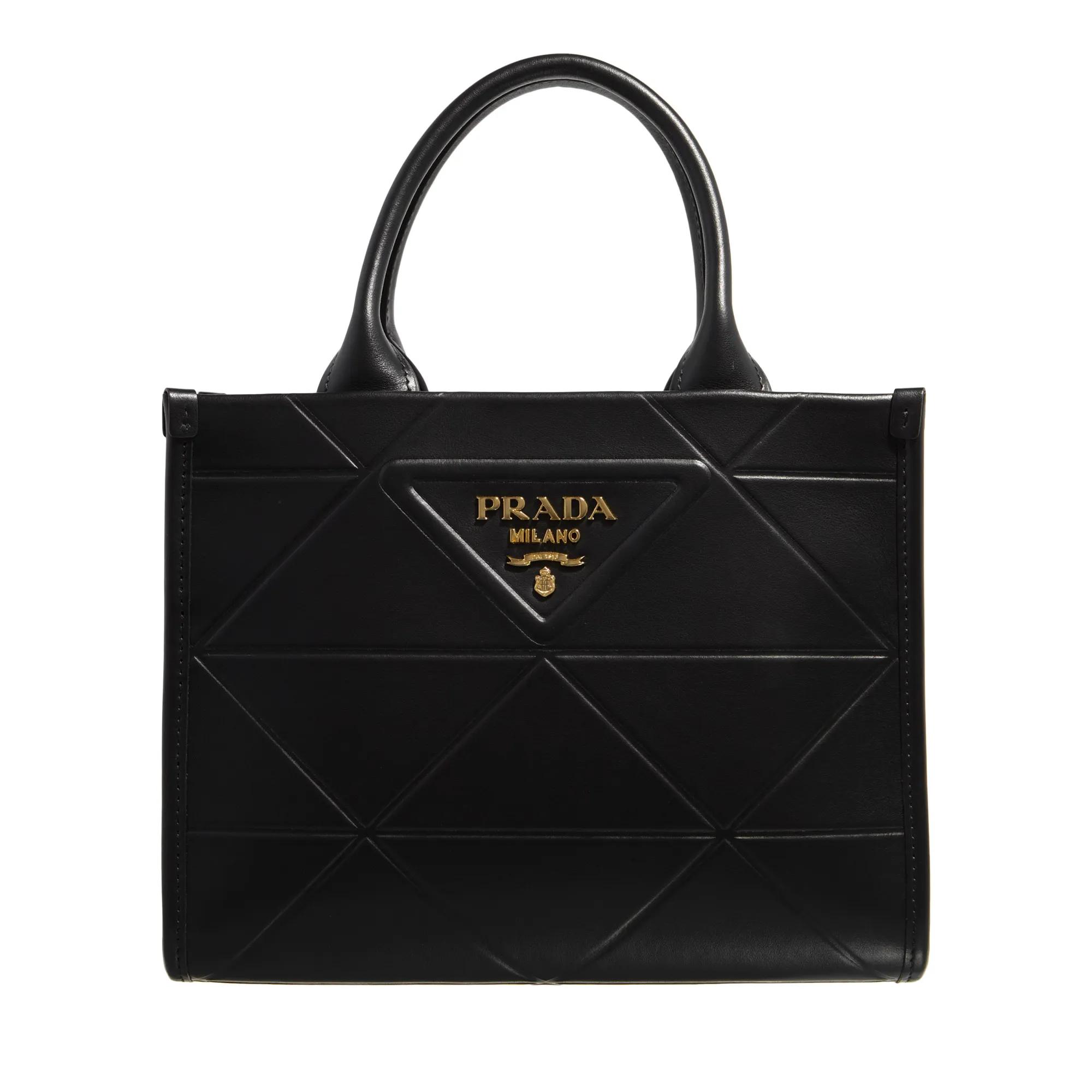 Prada Crossbody Bags - Soft Calf Small - Gr. unisize - in Schwarz - für Damen