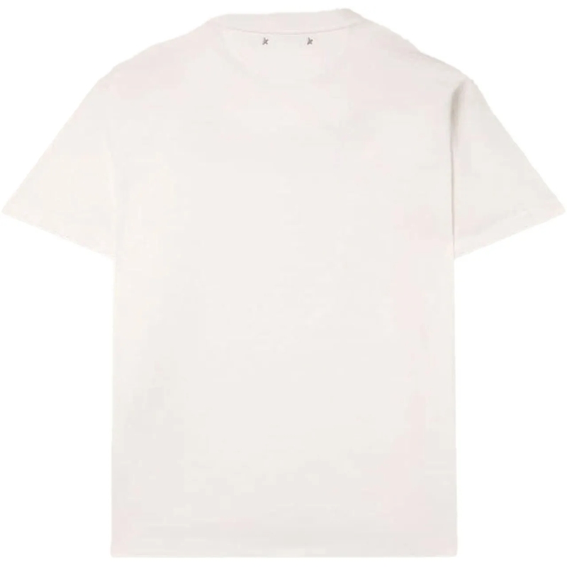 Golden Goose T-Shirt T-Shirts And Polos Vintage White weiß(Image 3)
