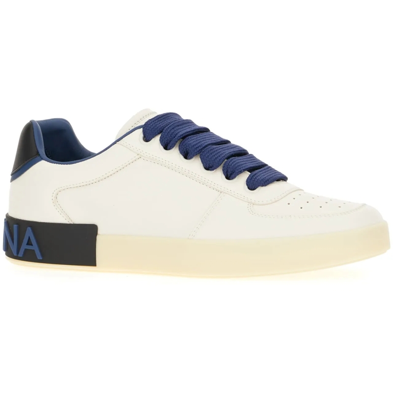 Dolce&Gabbana Low-Top-Sneaker Dolce&gabbana White leather Portofino sneakers mehrfarbig(Image 2)