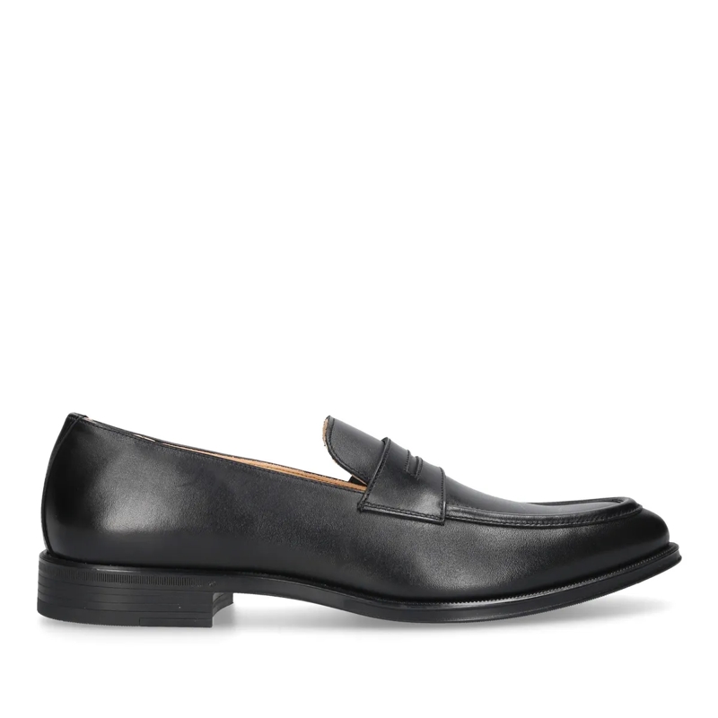 Henry Stevens Monkstraps Loafer Wes PL schwarz