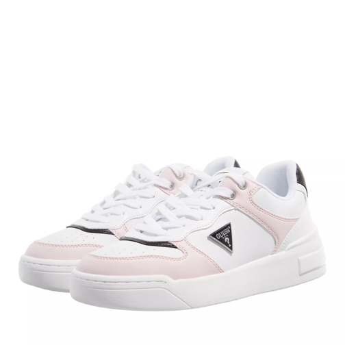 Guess Clarkz2 Sneaker White Light Pink Low-Top Sneaker