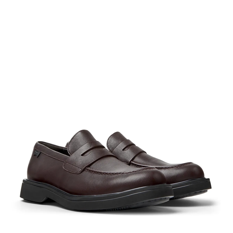 Camper Schnürschuhe Mokassins Norman dunkel-braun(Image 2)