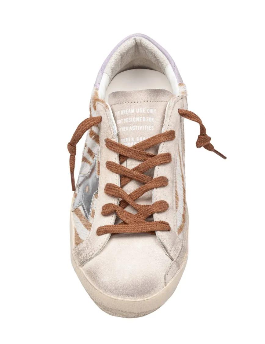 Thumbnail - Golden Goose Low-Top Sneaker - Super Star Sneakers In Suede - Gr. 37 (EU) - in Beige - für Damen