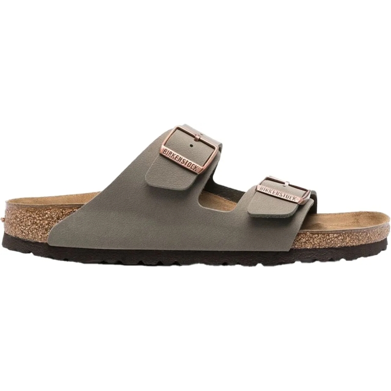 Birkenstock Lage-top sneaker Two-Strap Arizona Sandals With Adjustable Buckles Grey