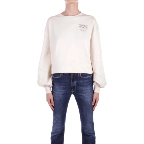 Pinko Sweatshirts Sweaters White weiß