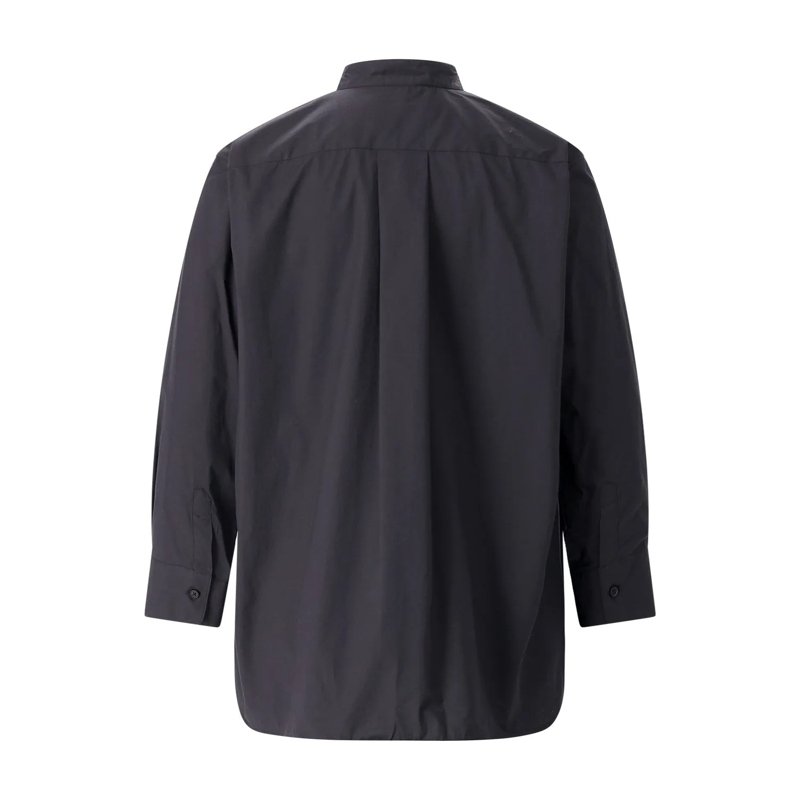 Lis Lareida Bluse Hemdbluse aus Baumwollmix schwarz(Image 3)